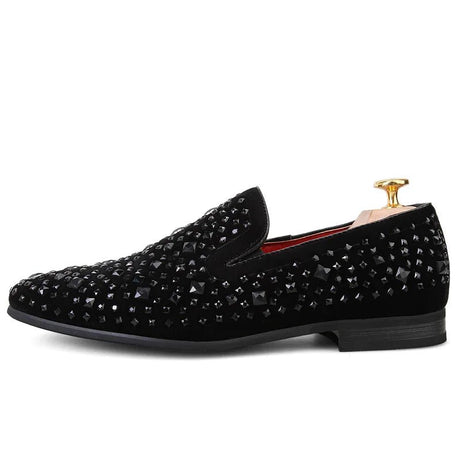 Men’s Sequin Party Dress Loafers | Men's Loafers & Slip - Ons by Anwer Fancy | Worldwide Shipping