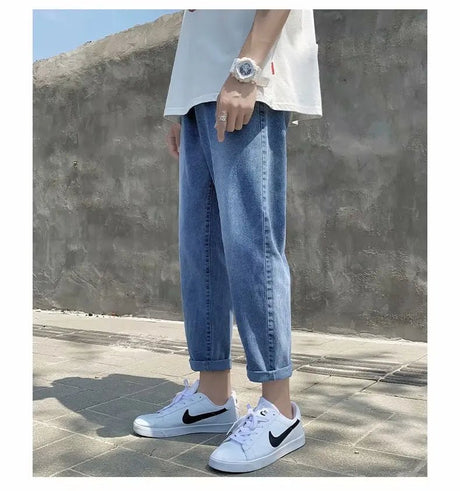 Men’s Simple Straight Denim Jeans | Men's Jeans by Anwer Fancy | Worldwide Shipping