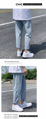 Men’s Simple Straight Denim Jeans | Men's Jeans by Anwer Fancy | Worldwide Shipping