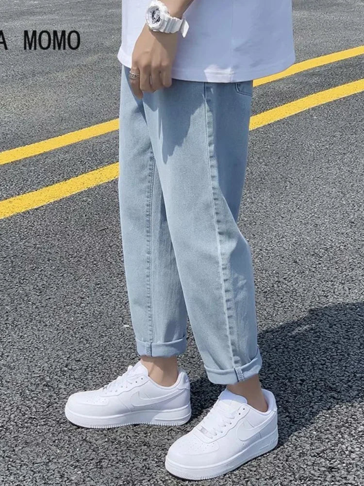 Men’s Simple Straight Denim Jeans | Men's Jeans by Anwer Fancy | Worldwide Shipping