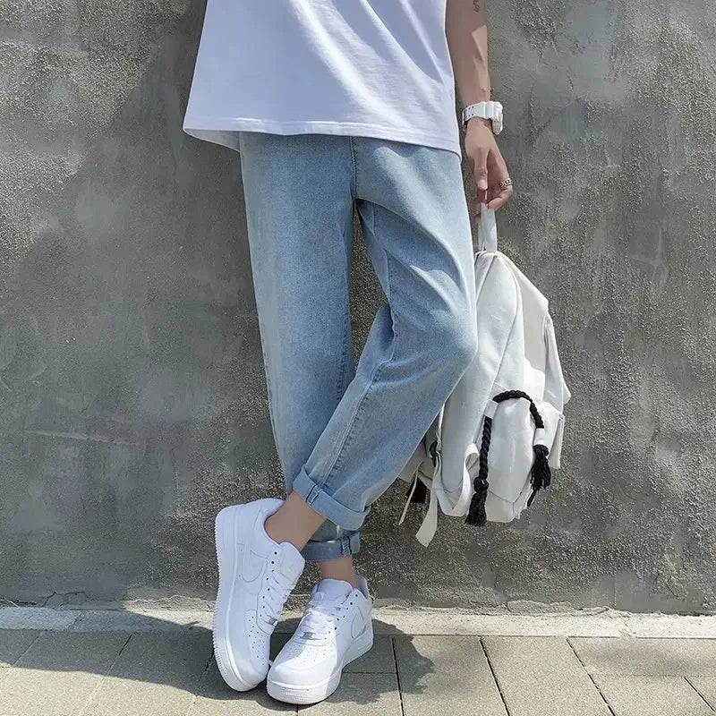 Men’s Simple Straight Denim Jeans | Men's Jeans by Anwer Fancy | Worldwide Shipping