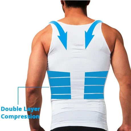 Men’s Slimming Compression Tank Top | by Anwer Fancy | Worldwide Shipping