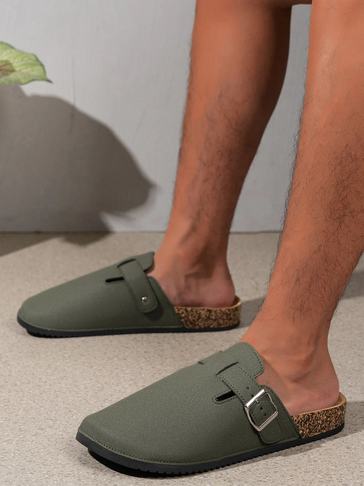 Men’s Solid Color Mules | Men's Mules & Clogs by Anwer Fancy | Worldwide Shipping