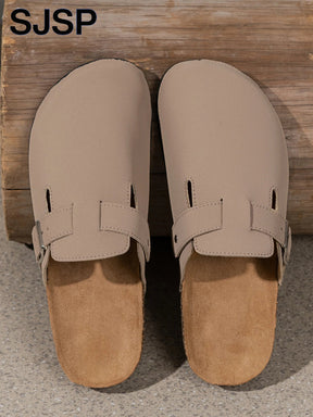 Men’s Solid Color Mules | Men's Mules & Clogs by Anwer Fancy | Worldwide Shipping
