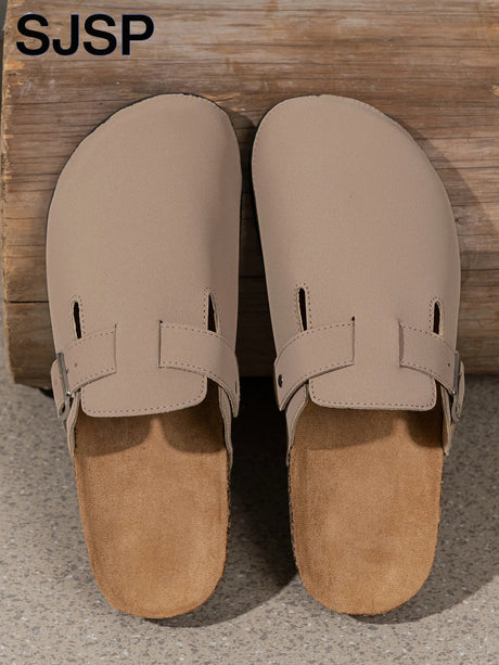 Men’s Solid Color Mules | Men's Mules & Clogs by Anwer Fancy | Worldwide Shipping
