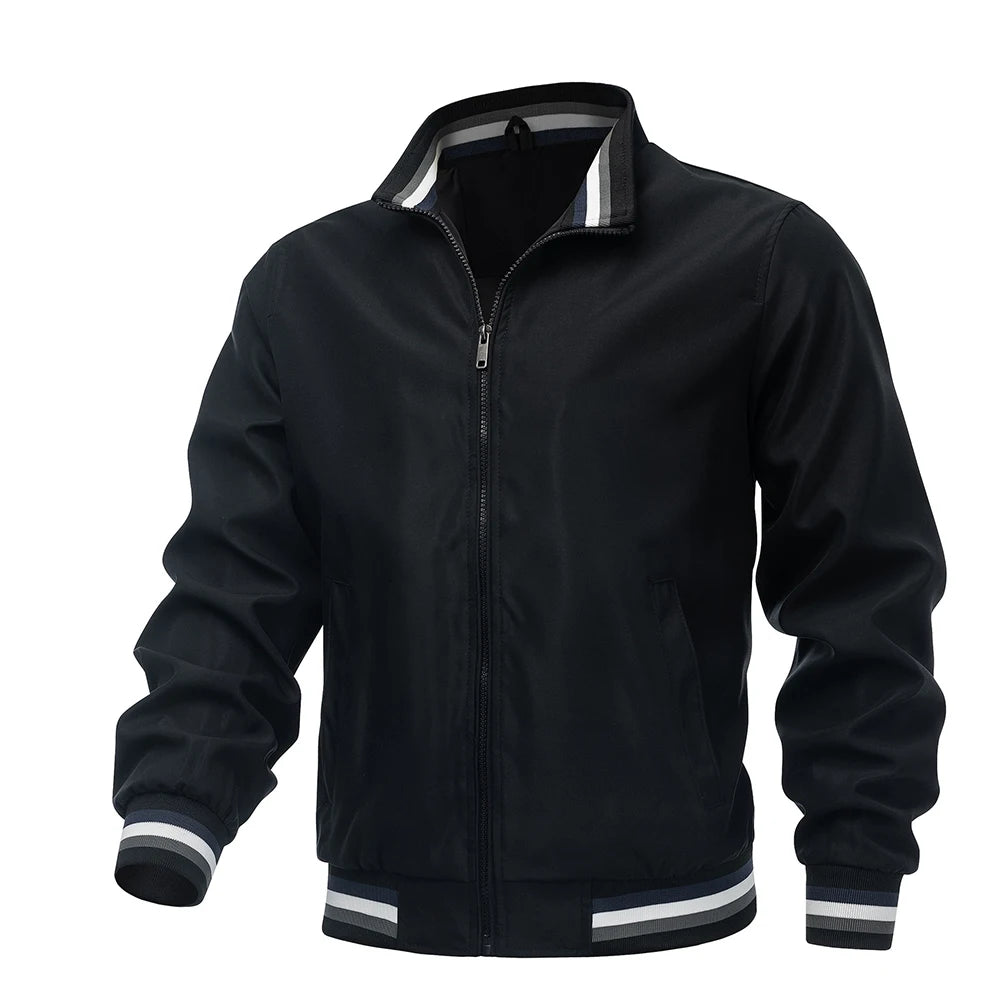 Men’s Solid Color Racing Windbreaker | Men's Jackets &Coats by Anwer Fancy | Worldwide Shipping