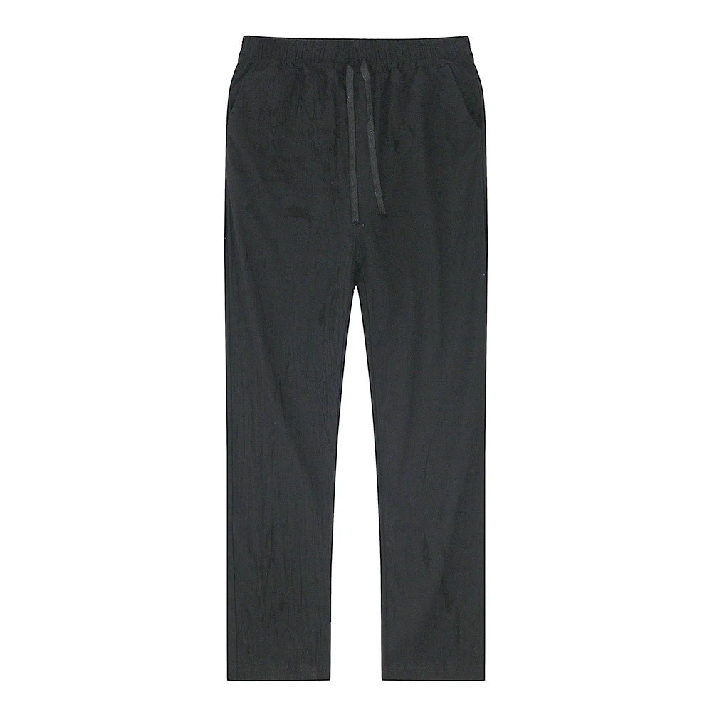 Men’s Solid Linen Trousers | Men's Loungewear by Anwer Fancy | Worldwide Shipping