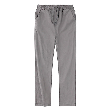 Men’s Solid Linen Trousers | Men's Loungewear by Anwer Fancy | Worldwide Shipping