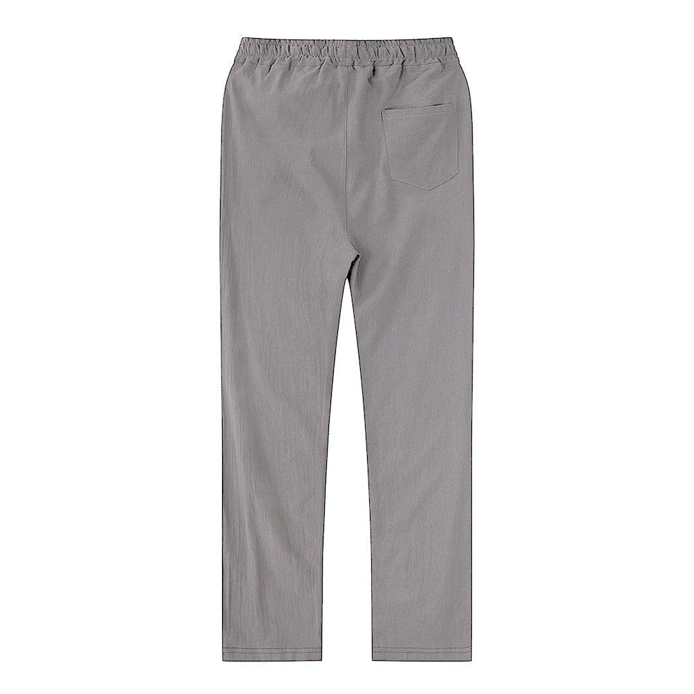 Men’s Solid Linen Trousers | Men's Loungewear by Anwer Fancy | Worldwide Shipping