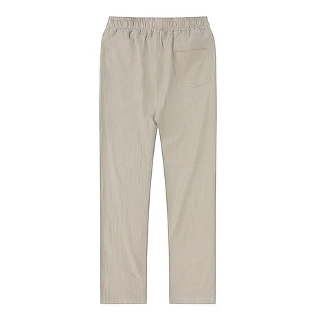 Men’s Solid Linen Trousers | Men's Loungewear by Anwer Fancy | Worldwide Shipping
