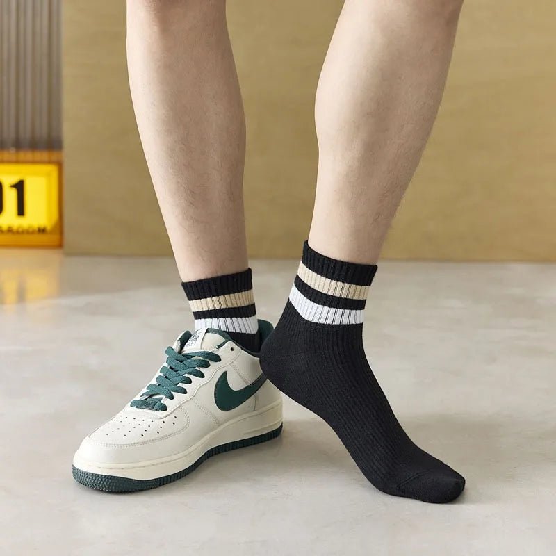 Men’s Striped Low - Cut Casual Socks | Men's Socks & Hosiery by Anwer Fancy | Worldwide Shipping