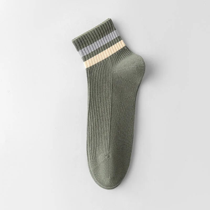 Men’s Striped Low - Cut Casual Socks | Men's Socks & Hosiery by Anwer Fancy | Worldwide Shipping