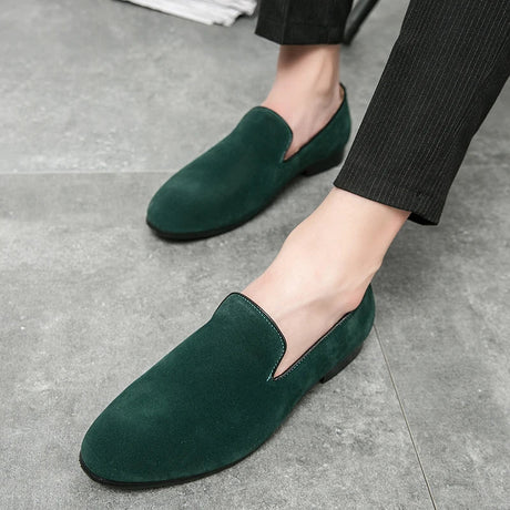 Men’s Suede Driving Mules | Men's Mules & Clogs by Anwer Fancy | Worldwide Shipping