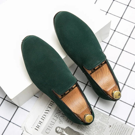 Men’s Suede Driving Mules | Men's Mules & Clogs by Anwer Fancy | Worldwide Shipping