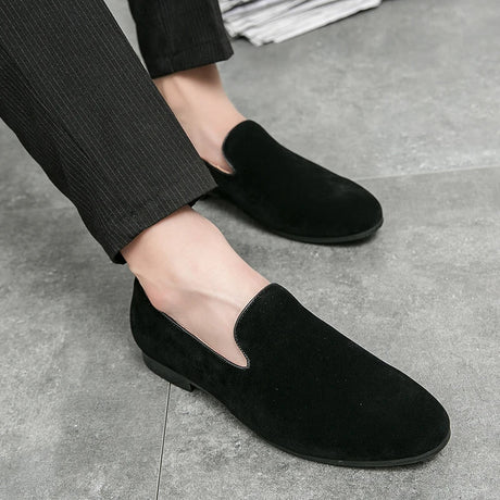 Men’s Suede Driving Mules | Men's Mules & Clogs by Anwer Fancy | Worldwide Shipping
