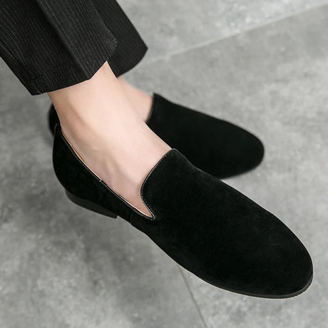 Men’s Suede Driving Mules | Men's Mules & Clogs by Anwer Fancy | Worldwide Shipping