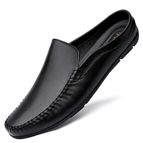 Men’s Summer Leather Mules | Men's Mules & Clogs by Anwer Fancy | Worldwide Shipping