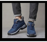 Men’s Thick Sole Winter Ankle Boots | Men's Snow Boots by Anwer Fancy | Worldwide Shipping