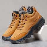 Men’s Thick Sole Winter Ankle Boots | Men's Snow Boots by Anwer Fancy | Worldwide Shipping