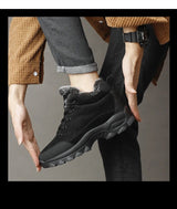 Men’s Thick Sole Winter Ankle Boots | Men's Snow Boots by Anwer Fancy | Worldwide Shipping