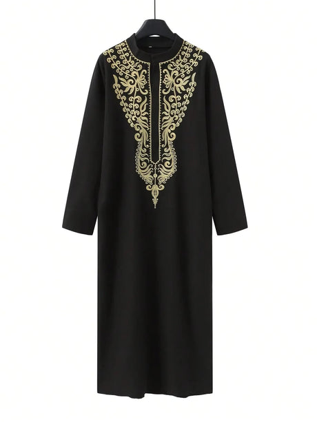 Men’s Traditional Muslim Embroidered Robe | by Anwer Fancy | Worldwide Shipping