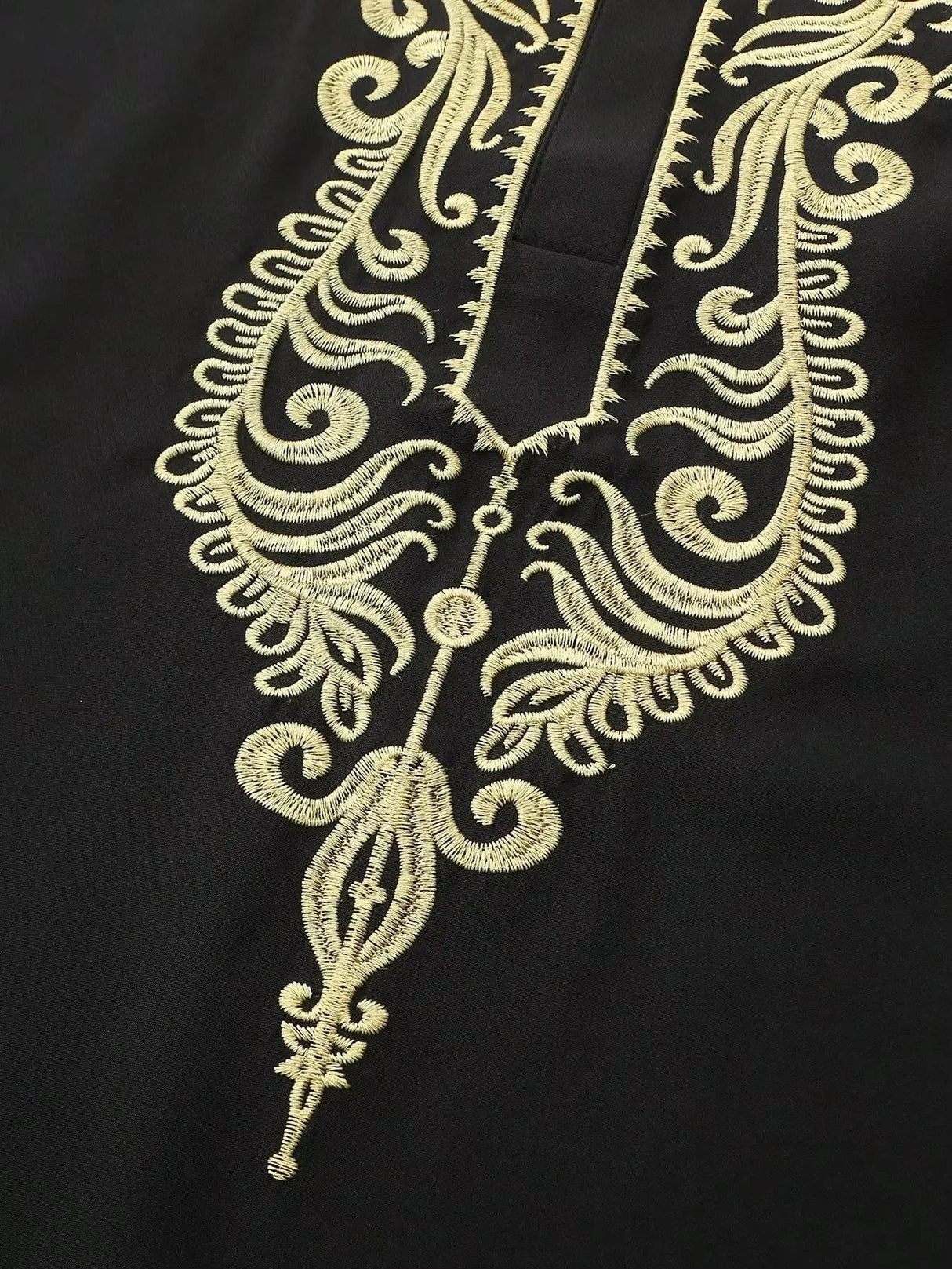 Men’s Traditional Muslim Embroidered Robe | by Anwer Fancy | Worldwide Shipping