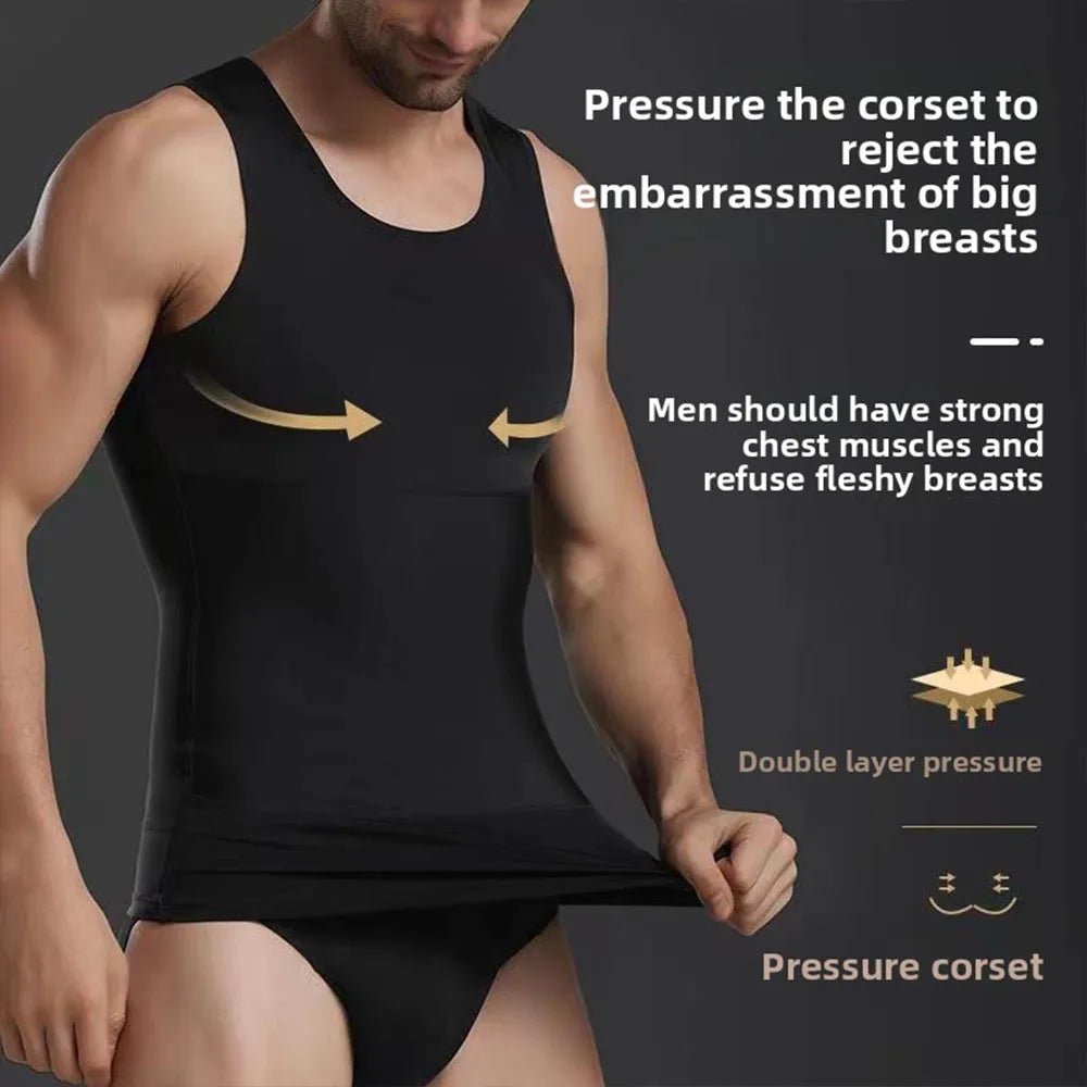 Men’s Tummy Control Shaper Vest | by Anwer Fancy | Worldwide Shipping