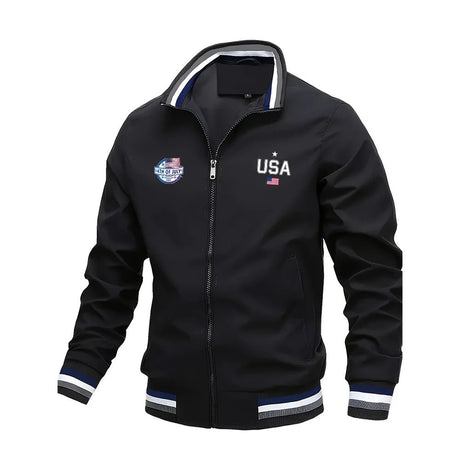Men’s USA Graphic Varsity Jacket | Men's Jackets &Coats by Anwer Fancy | Worldwide Shipping