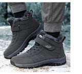 Men’s Warm Fur Platform Snow Boots | Men's Snow Boots by Anwer Fancy | Worldwide Shipping