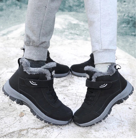 Men’s Warm Fur Platform Snow Boots | Men's Snow Boots by Anwer Fancy | Worldwide Shipping