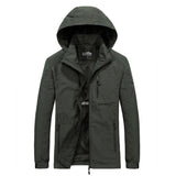 Men’s Waterproof Hooded Windbreaker | Men's Jackets &Coats by Anwer Fancy | Worldwide Shipping