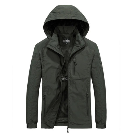 Men’s Waterproof Hooded Windbreaker | Men's Jackets &Coats by Anwer Fancy | Worldwide Shipping