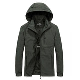 Men’s Waterproof Hooded Windbreaker | Men's Jackets &Coats by Anwer Fancy | Worldwide Shipping