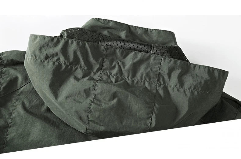 Men’s Waterproof Hooded Windbreaker | Men's Jackets &Coats by Anwer Fancy | Worldwide Shipping