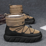 Men’s Waterproof Plush Winter Boots | Men's Snow Boots by Anwer Fancy | Worldwide Shipping