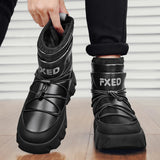 Men’s Waterproof Plush Winter Boots | Men's Snow Boots by Anwer Fancy | Worldwide Shipping