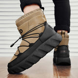 Men’s Waterproof Plush Winter Boots | Men's Snow Boots by Anwer Fancy | Worldwide Shipping