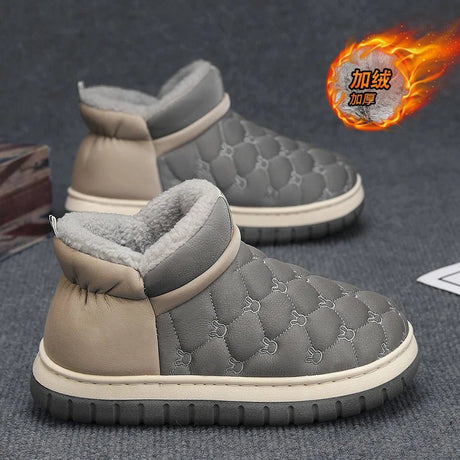 Men’s Waterproof Plush Winter Snow Boots | Men's Snow Boots by Anwer Fancy | Worldwide Shipping