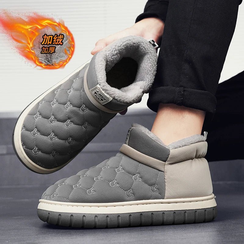 Men’s Waterproof Plush Winter Snow Boots | Men's Snow Boots by Anwer Fancy | Worldwide Shipping