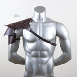 Retro Medieval PU Leather Shoulder Armor | by Anwer Fancy | Worldwide Shipping