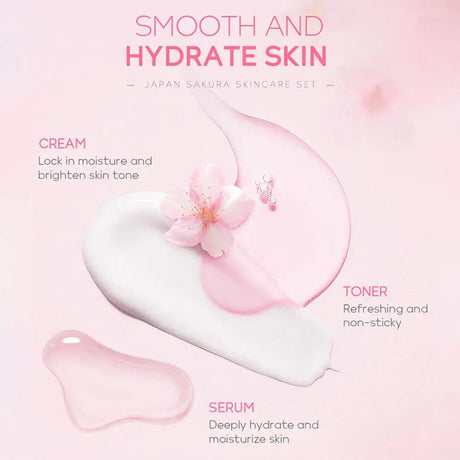 Sakura Skin Care Set | by Anwer Fancy | Worldwide Shipping