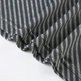 Striped Inclined Collar Crop Top Women | by Anwer Fancy | Worldwide Shipping