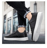 Unisex Black Flat Skate Trainers | by Anwer Fancy | Worldwide Shipping