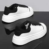 Unisex White Platform Skate Sneakers | by Anwer Fancy | Worldwide Shipping