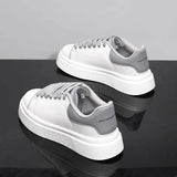 Unisex White Platform Skate Sneakers | by Anwer Fancy | Worldwide Shipping