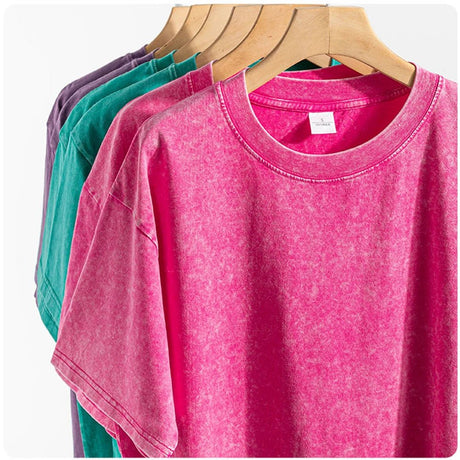 Vintage Washed Unisex Retro T-Shirt | by Anwer Fancy | Worldwide Shipping