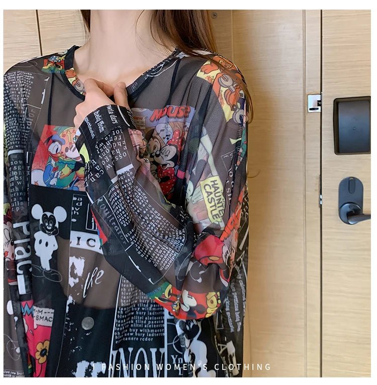 Women’s Casual Cartoon T-Shirt | by Anwer Fancy | Worldwide Shipping