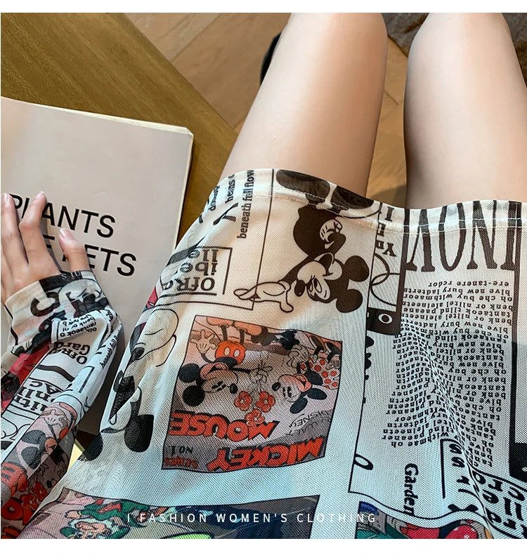 Women’s Casual Cartoon T-Shirt | by Anwer Fancy | Worldwide Shipping