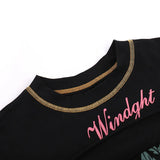 Women’s Graphic Hollow Out Crop Top | by Anwer Fancy | Worldwide Shipping