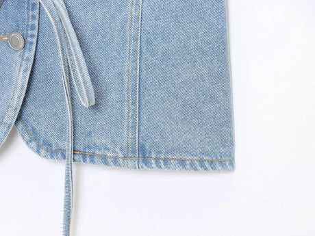 Women’s Retro Denim Suit Set | by Anwer Fancy | Worldwide Shipping